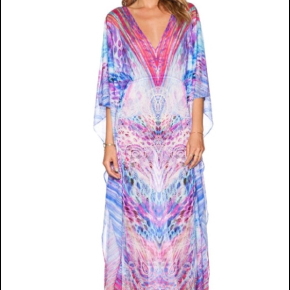 Luli Fama Amanecer Long Caftan